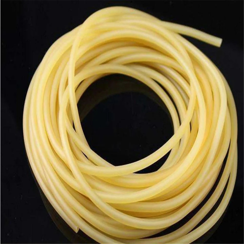 5M Elastic Natural Latex Rubber Band Tube for Hunting Slingshot Catapult