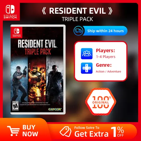 Nintendo Switch Game - Resident Evil series- US version-for OLED Switch Lite Switch Game Cards