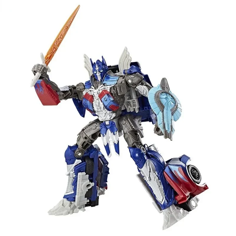 In stock Takara Tomy Transformers toys Transformers The Last Knight TLK Class V Optimus Prime Model Robot Collection Action