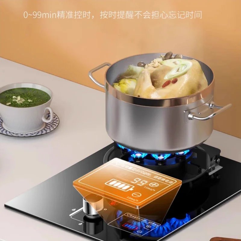 موقد غاز منزلي، موقد واحد، غطاء قلاب من الغاز الطبيعي، موقد قرص سحري، موقد واحد، نار شرسة