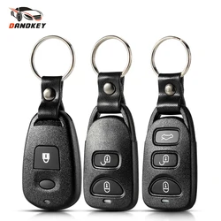Dandkey Remote Car Key Shell 2/3/4 Buttons Key Blank Case For Hyundai Old Elantra Santa Fe IX25 Tucson No Battery Holder