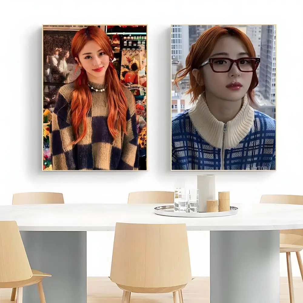 Gentle Kpop Idol H-Huh Yunjin Poster Wall Art Print Decorative Mural Home Decor Gift Unframed