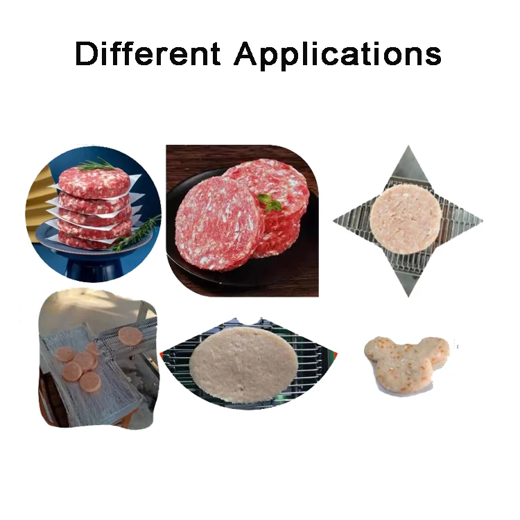 الصناعية التلقائي مخصص جولة مربع زهرة همبرغر فطيرة اللحوم باتي الصحافة تشكيل آلة