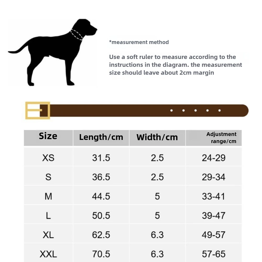 Luxurious Leather Dog Collar With Padding For Bully Dogs_voghion.com