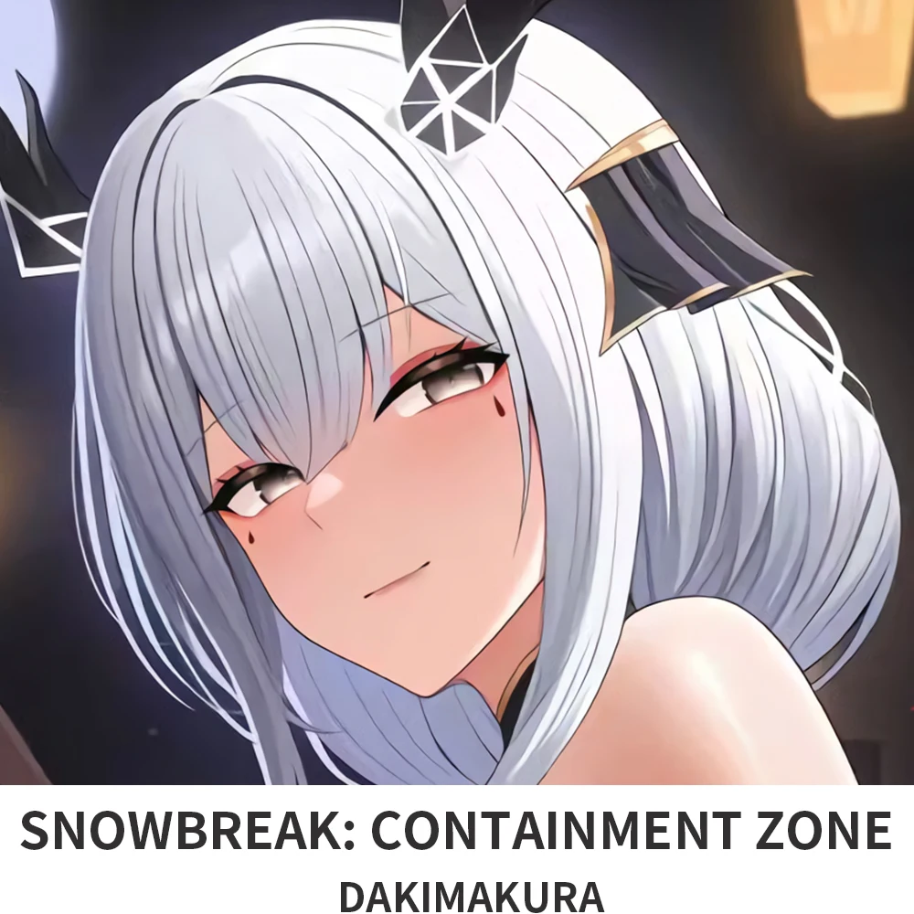 Snowbreak Containment Zone Dakimakura Hugging Body Pillow Case Ji Chenxing Anime Cosplay Otaku Cushion Cover Bedding