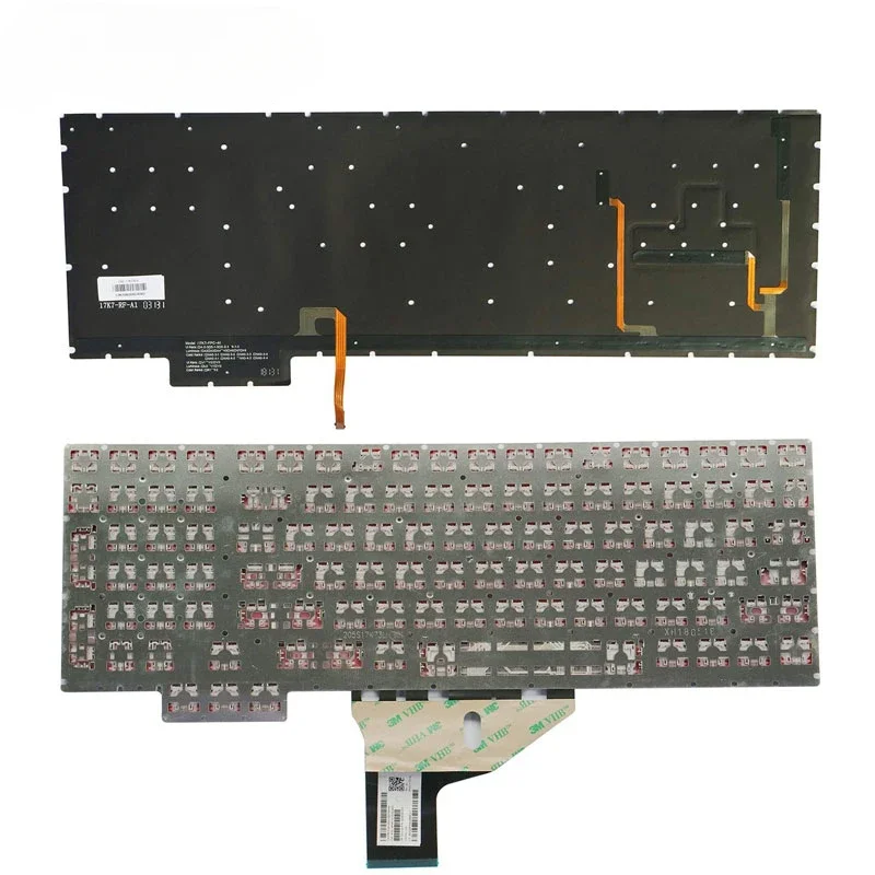 Replacement US Keyboard for HP Omen 15-ce 15-ce000 15-ce100 15t-ce000 15t-ce100 Laptop No Frame Red Letter Backlit