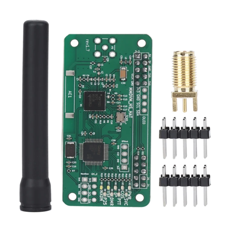 Multifuncional Conveniente DIY Peças para Raspberry Pi, Versão Estendida, Mmdvm Hotspot Oled, Mmdvm Dmr P25, 1 Conjunto