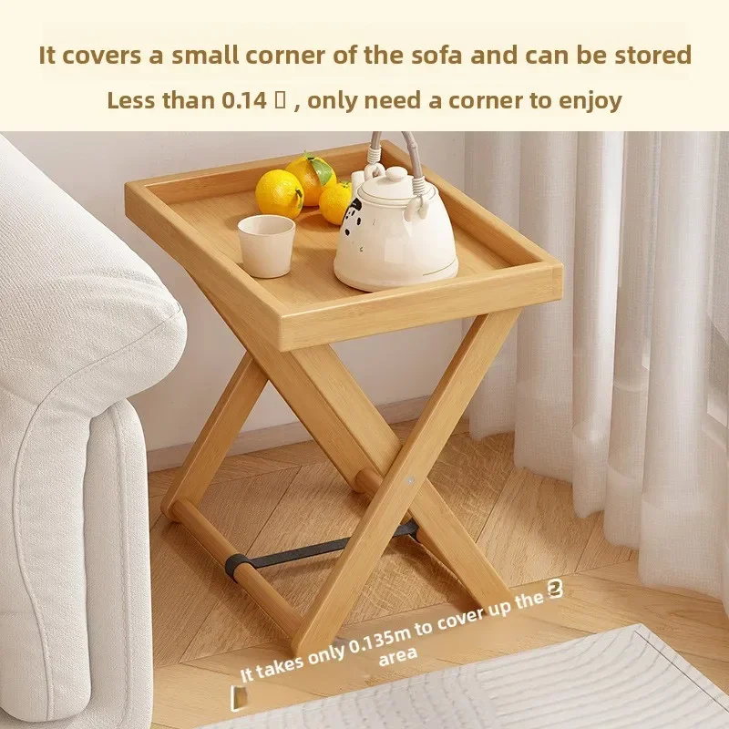 접이식 미니 사이드 테이블, 거실 수납 코너 테이블, 작은 테이블