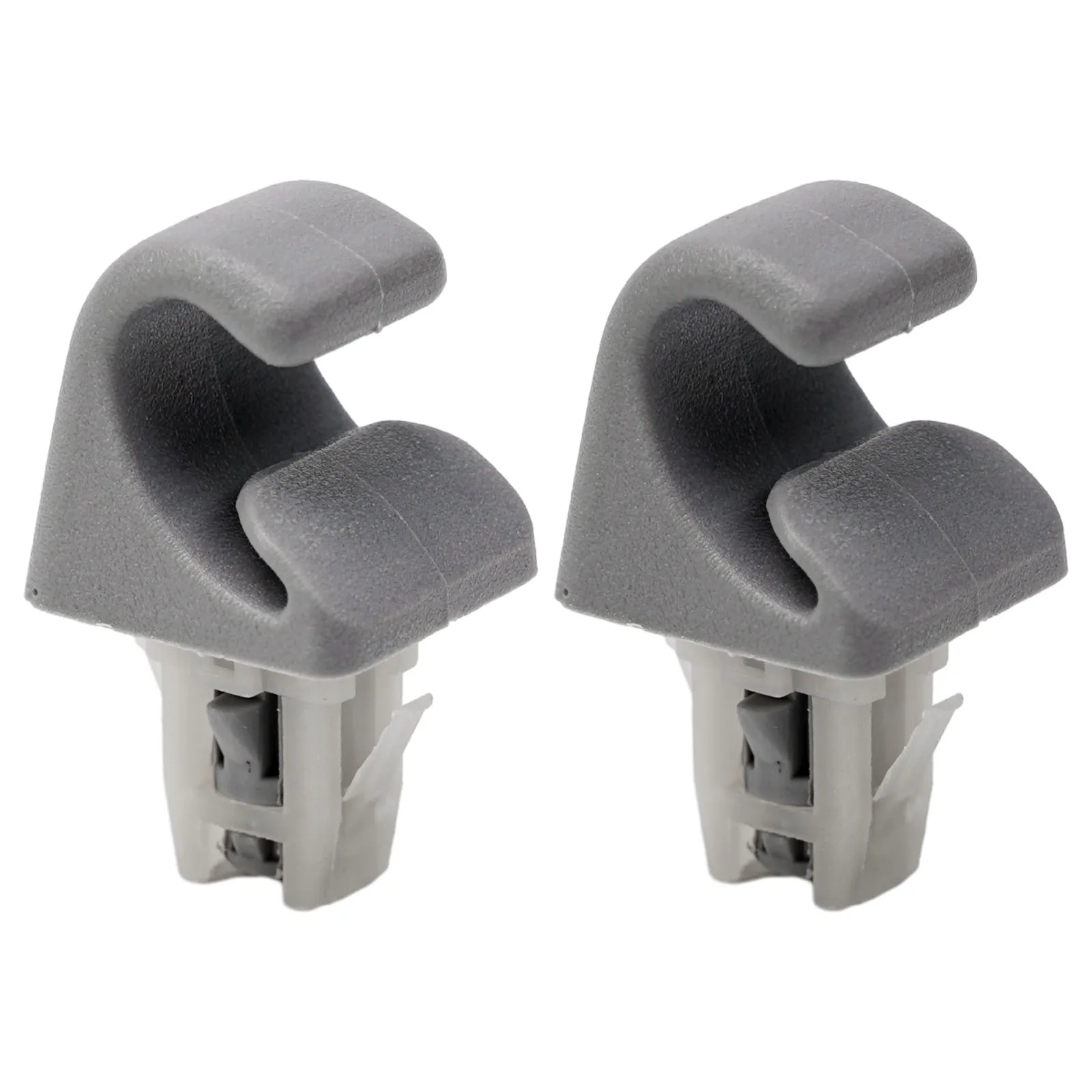 

2pcs Plastic Car Sun Visor Bracket Hook Clip For Toyota For RAV4 Sun Visor Retainer Clips Automobile Interior Replacement Parts