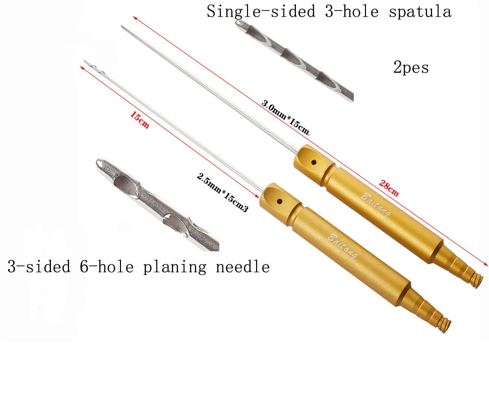 Suction needle for Fugui bag for Omedine axillary sniffing planed drip suction needle with hole handle