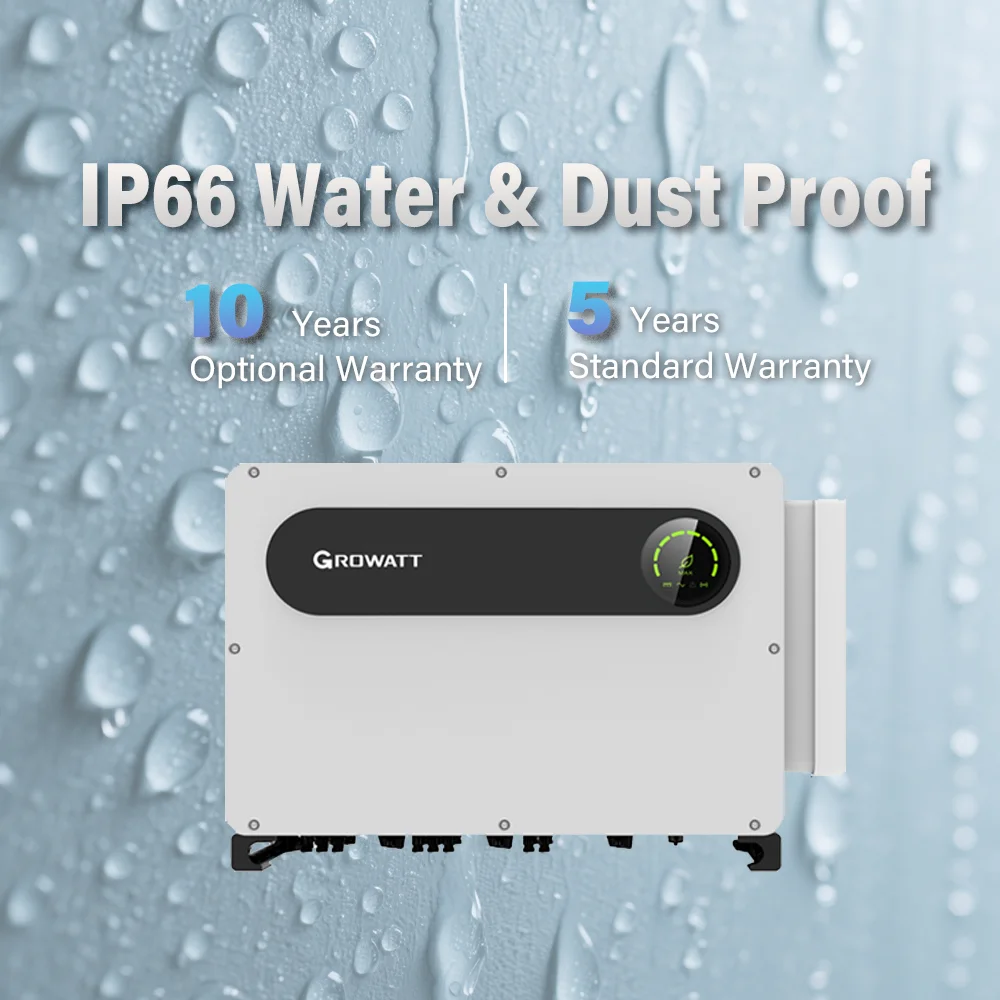 MAX100-125KTL3-X2  On-Grid Solar Inverter Dual Output Three-Phase Commercial Industrial Energy System Triple MPPTs view 4