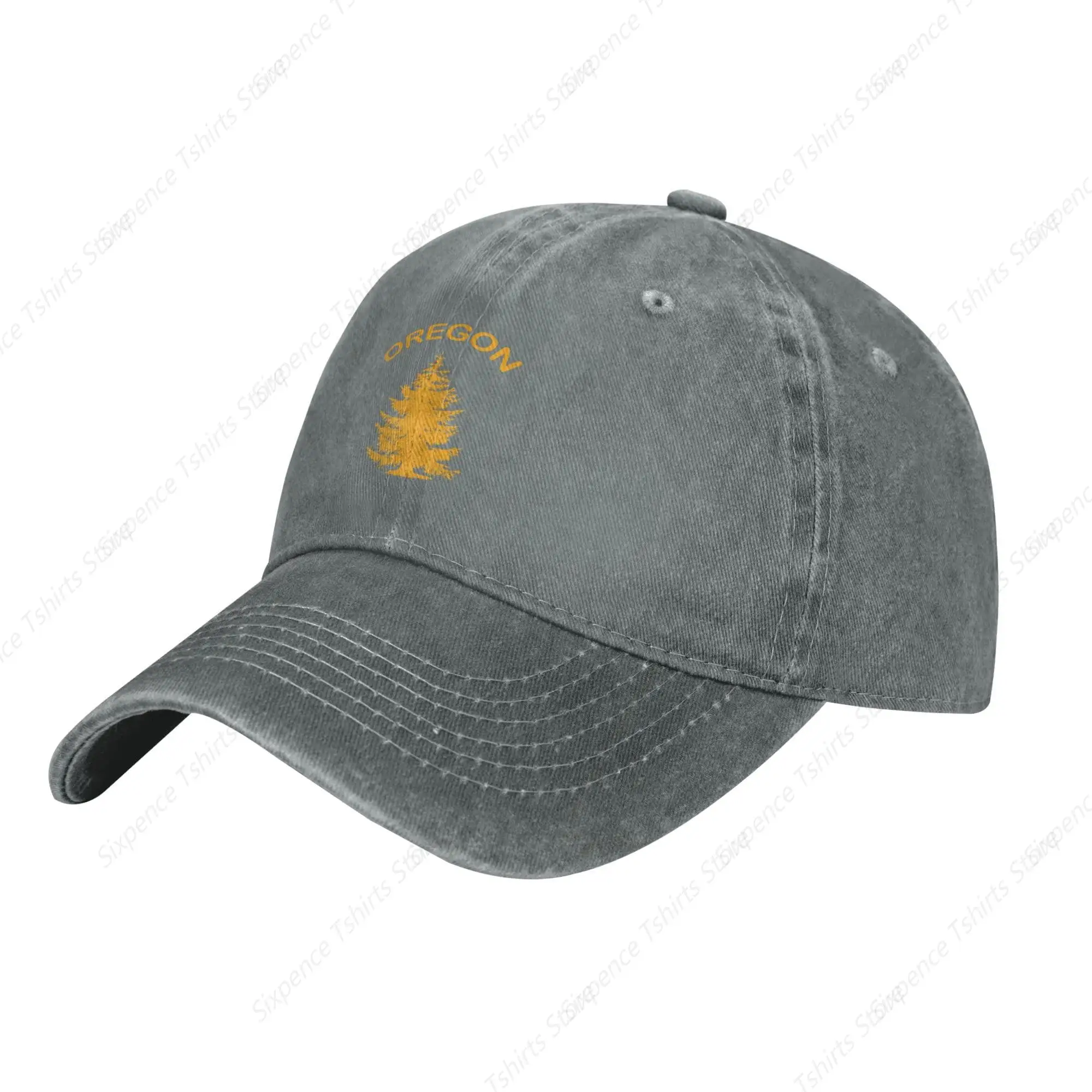 Oregon Douglas Pine Tree Unisex Adult Baseball Hat Sports Outdoor Cowboy Cap for Men and Women