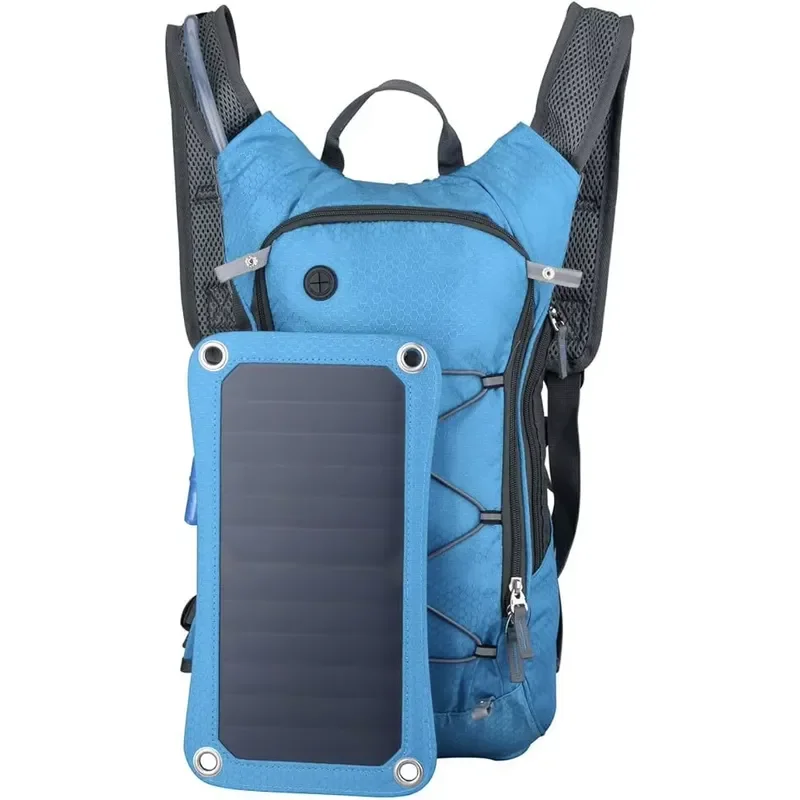 Waterproof Solar Panel Backpack Anti Theft Laptop Bag for Camping Hiking Travel with USB Charging Port Outdoor Notebook 3