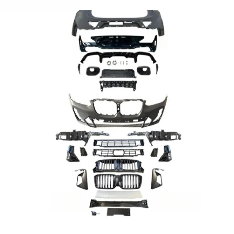

Hot selling Old To New Modified To 2022+ Body kit With Front Bumper Rear Lip Grill Headlights