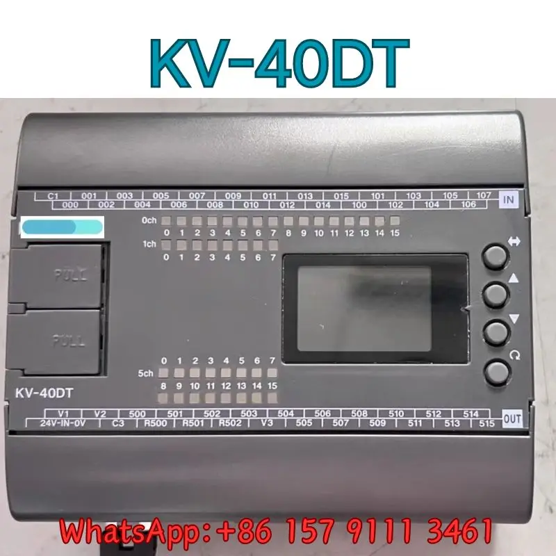 

Used PLC KV-40DT Test OK Fast Shipping