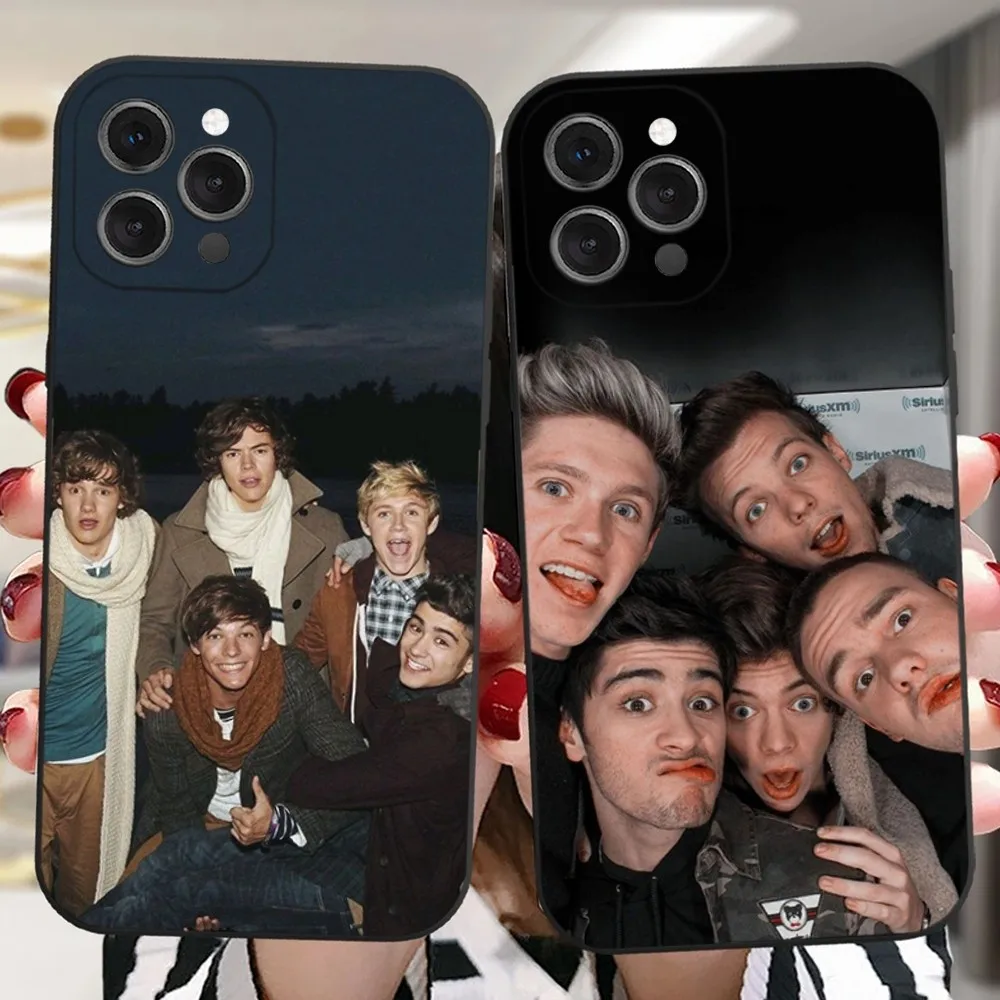 

Band O-One Direction OD Phone Case For iPhone 16,15,14,13,12,11 Plus,Pro,Max,XR,XS,X,7,8 Plus,SE,Mini Silicone Soft