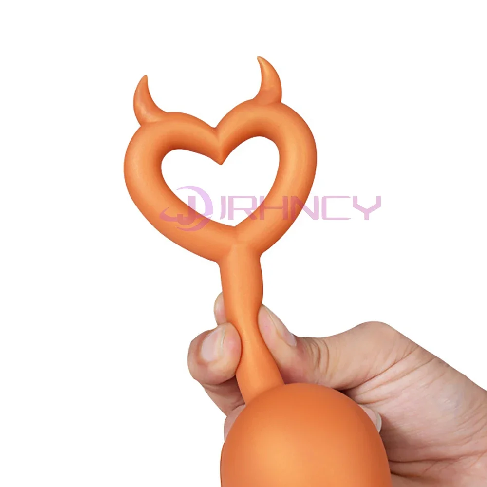 Sex Toys Anal Beads 5/6/7 Anal Balls Liquid Silicone Soft Long Butt Plug 18+ Kobiety Mężczyźni Adult Anal Plug Sex Toys Masaż prostaty