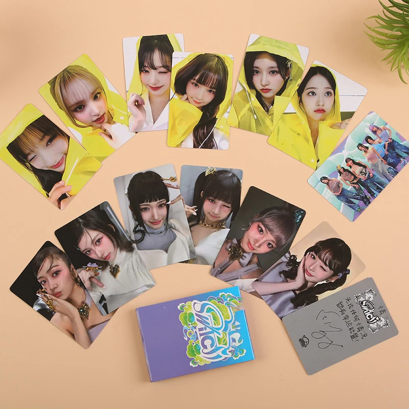 KPOP HEYA Album Random Cards K4 AM Lucky Draw Card WONYOUNG YUJIN LIZ Personal Selfie Cards GAEUL LEESEO Fans Collection Gifts