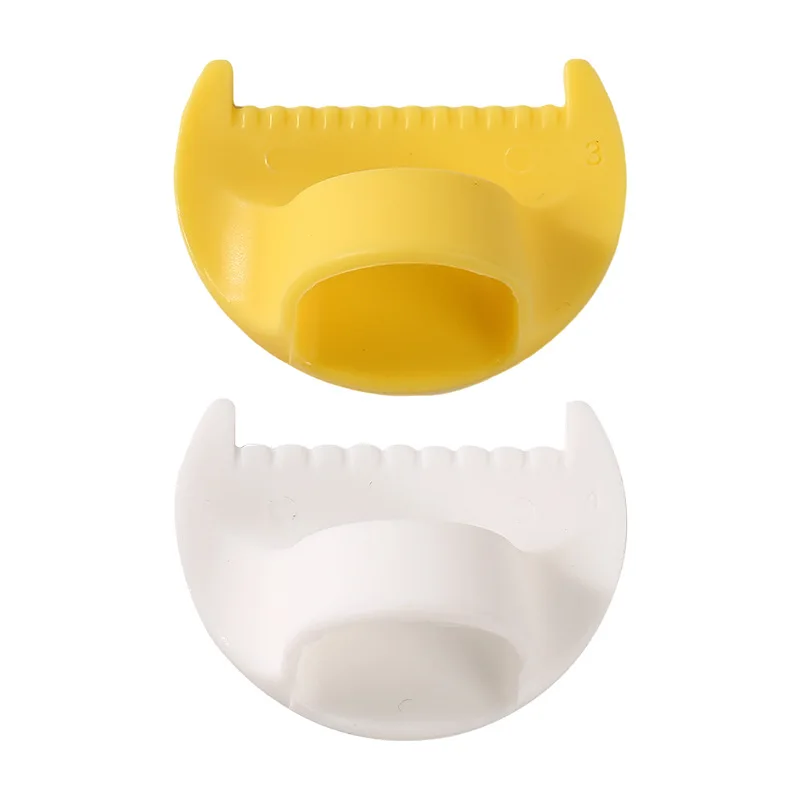 

Easy Sewing Guide for Beginners & Seniors Plastic Hand Sewing Tool with White 4mm & Yellow 3mm Spacing for DIY Crafting