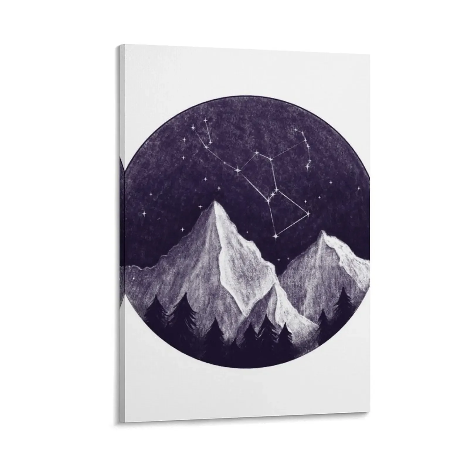 

Orion constellation Canvas Painting anime poster painting decoration for the room Paintings for bedroom