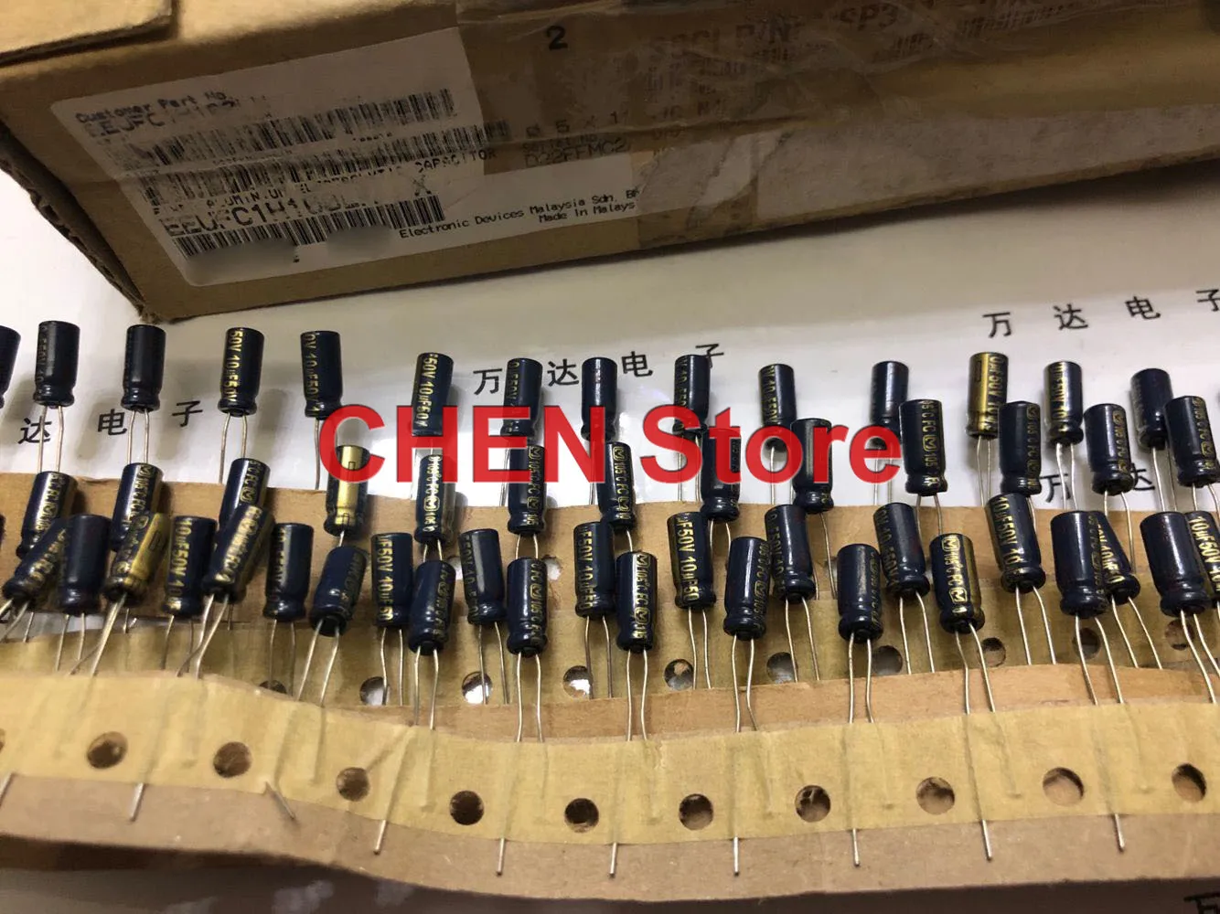 20 Chiếc Matsushita FC 50V 390UF 100UF 56UF 150UF 4.7UF 22UF 10UF 120UF 2.2UF 470UF Âm Thanh Điện Phân Tụ Điện CE 50V100UF 50V10