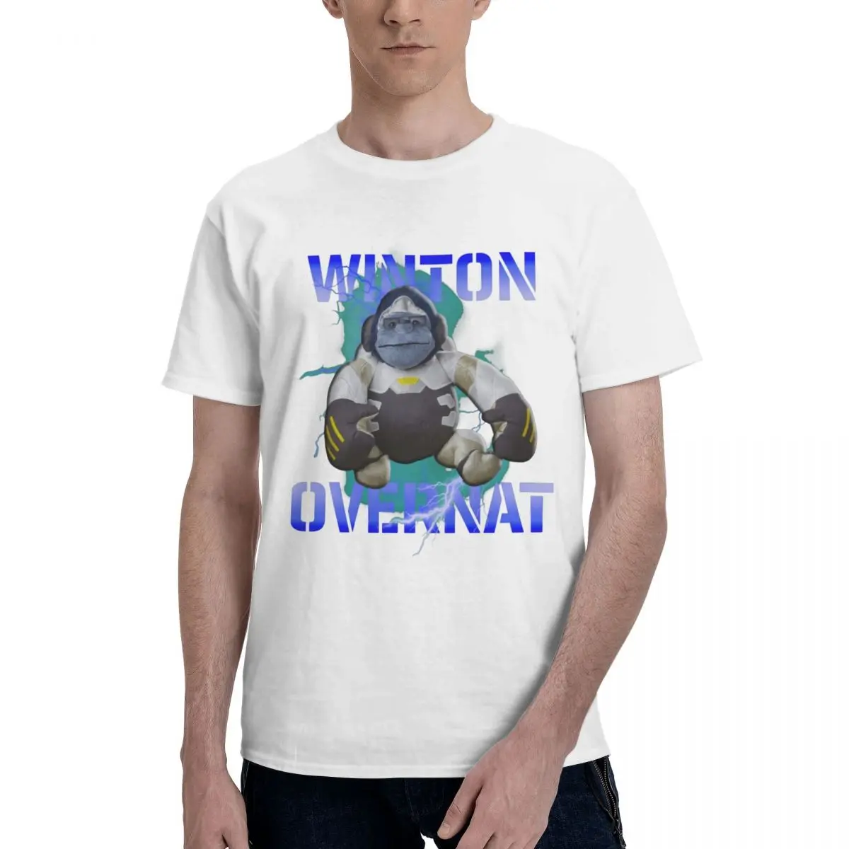 Winton Meme Winston Overwat Trending T Shirts Graphic Y2K Gifts Tees Men Women T-Shirt Tops
