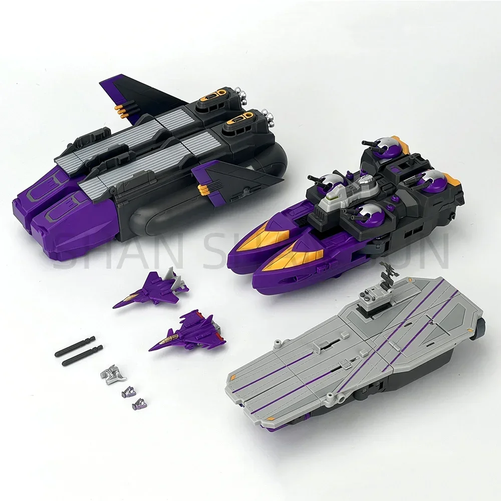 [In Stock] FansHobby MB-21 Tsunami Aircraft Carrier Three Transformation 40CM Can Be Combined with MB-17/MB17A Hobby Gift  Toys