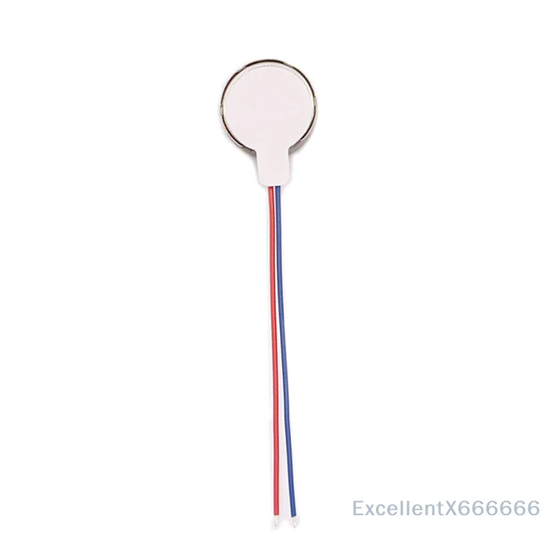 2 PCS 1027 Mini Vibration Motors Flat Coin Button-Type Micro DC 3V 12000rpm Vibrating Motor for Mobile Cell Phone Pager