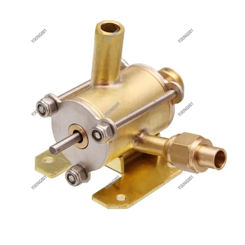 

Mini High-Speed Turbo Engine Model Steam Turbine Turbomachine Assembly Kit for Hobbyists And Collectors