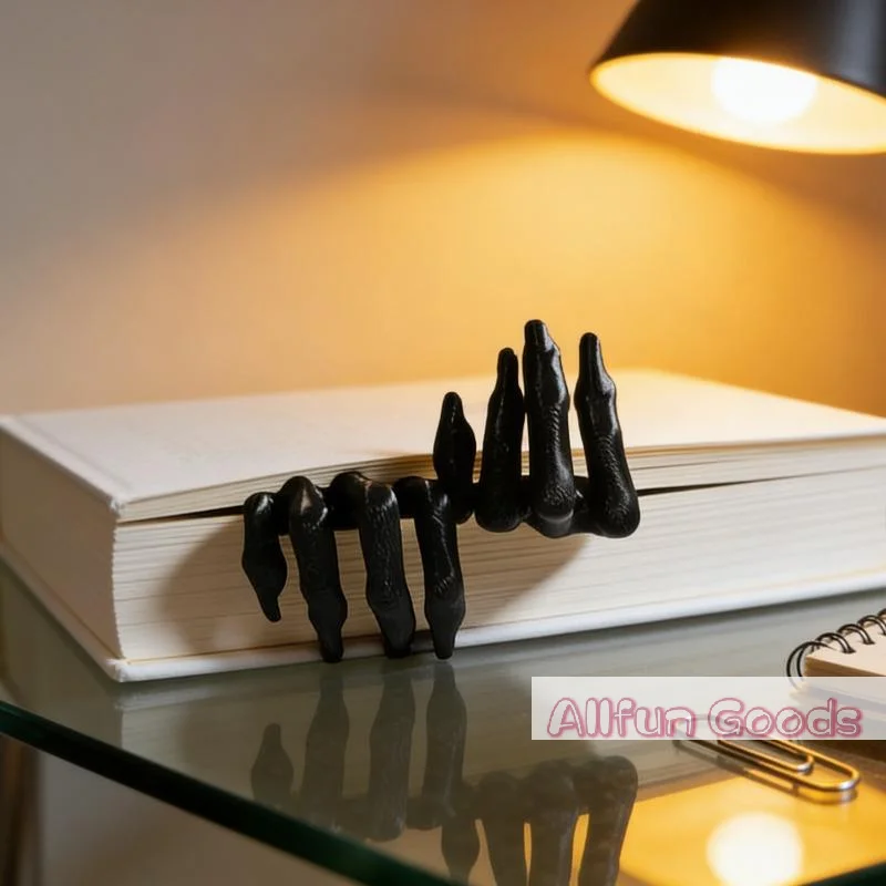 [TG835]3D Printing Devil Claw Stereo Bookmark Punk Style For Books Notebooks Planners Graduation Cosplay Gift