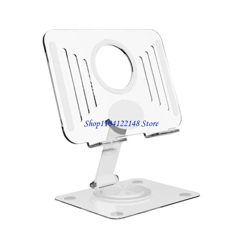 P9FA Adjustables Laptop Stand With Double Axises Lift For 12.9Inch Tablets And Smartphones