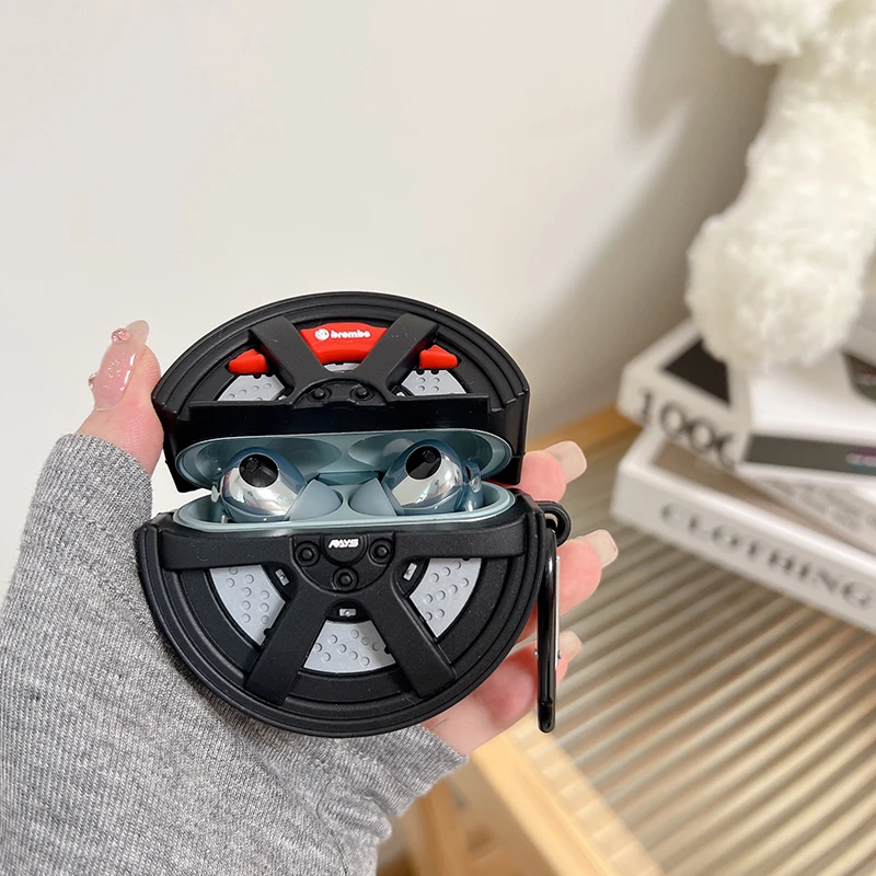 Силиконовый чехол на ступицу колеса для HUAWEI FreeBuds 4 5 5i 6 6i, чехол для HUAWEI FreeBuds Pro2 Pro3 Pro4, защитный SE 2 SE2 FreeClip