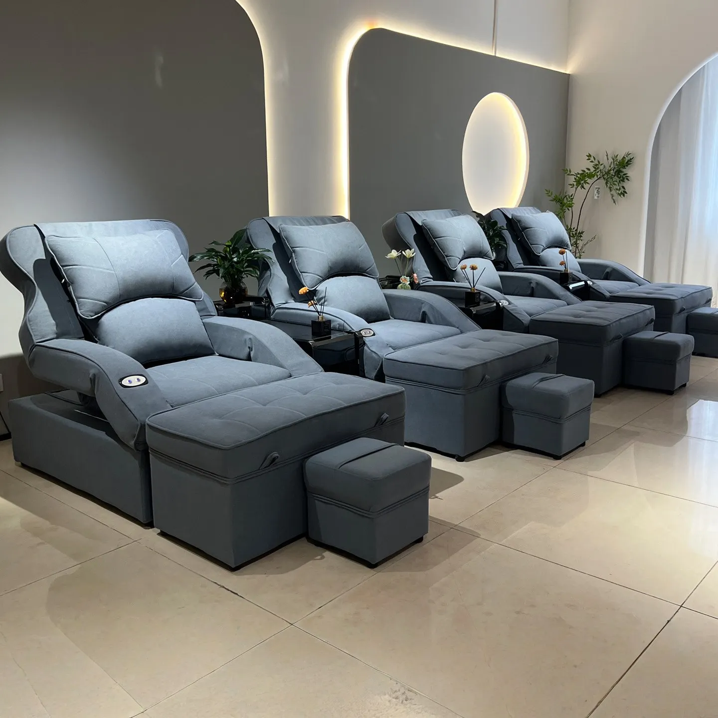 

Прямые поставки с завода: Современный складной портативный электрический массажный диван для салонов красоты, массажный стол и кушетка для ушей и ног