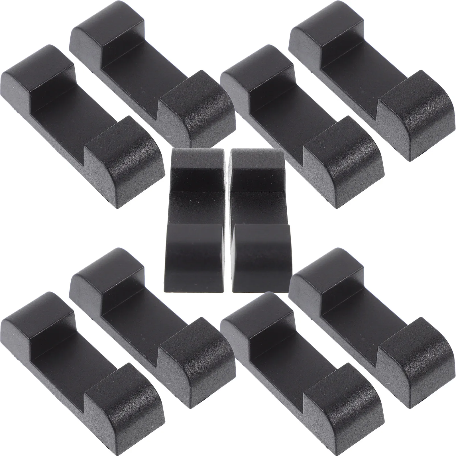 

10Pcs Display Rack Bases Jewelry Holder Bases Plastic Simple Space Saving for Retail Shop Countertop