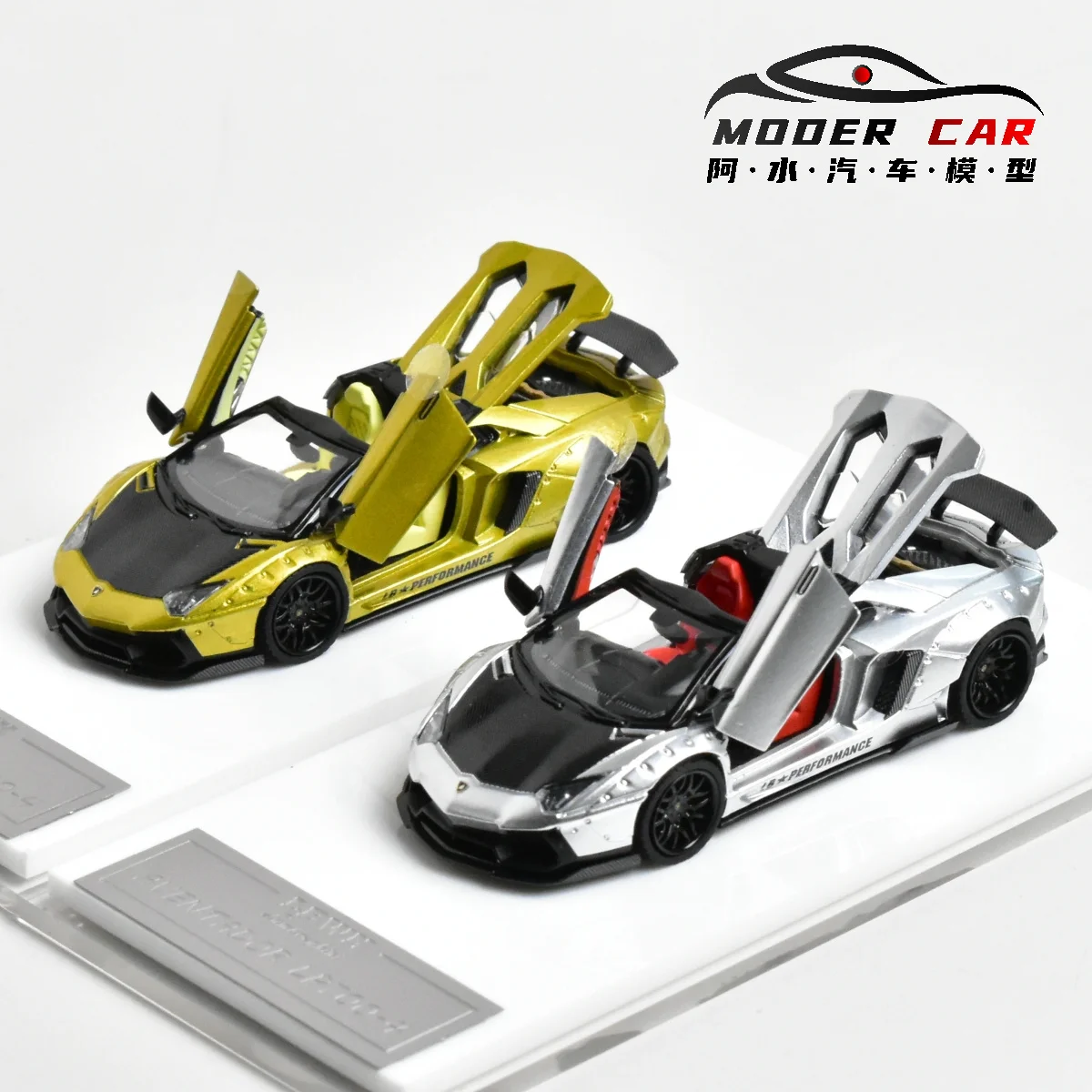 RM 1:64 Aventador LP700-4 เปิดรถโมเดลDiecast