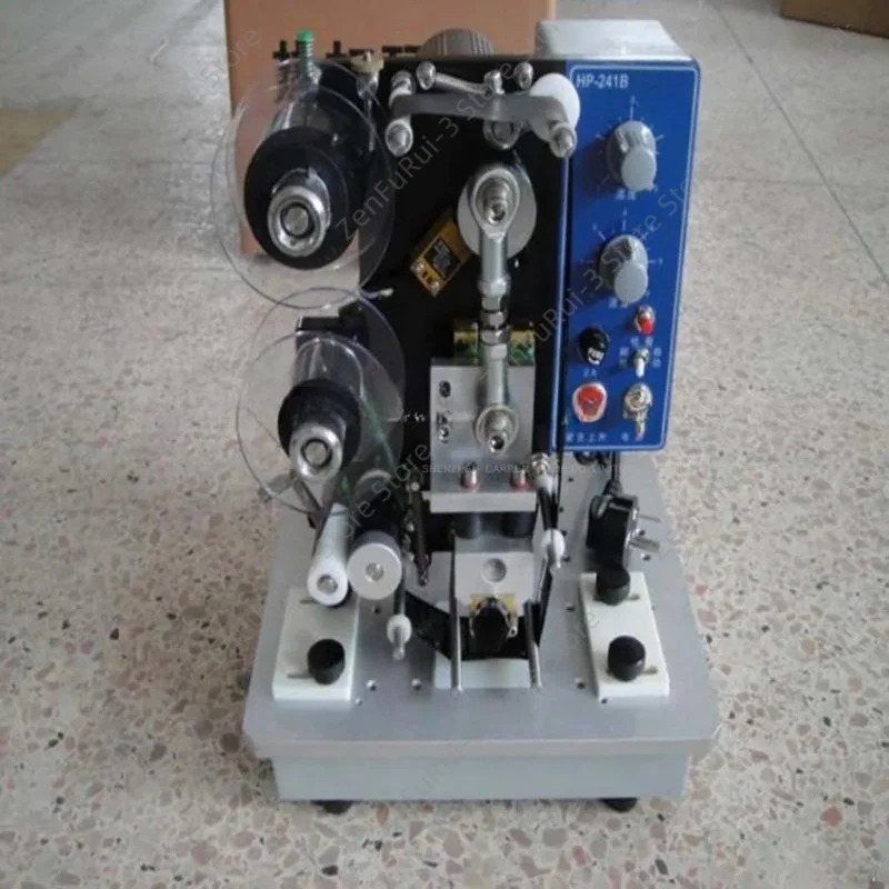 HP-241B Low Price Best Selling Electric Ribbon Coding Machine Batch Coding Machine Printing Machine