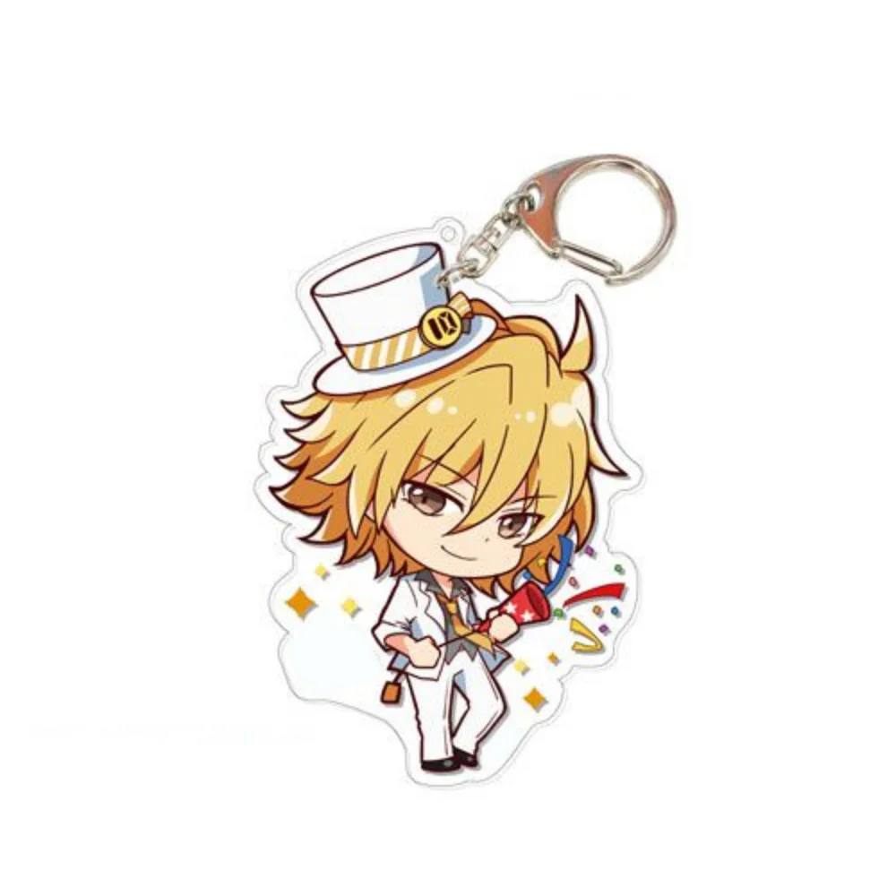 Charm Anime Fans Gifts Family Teachers HITMAN REBORN Q Edition HD Character Acrylic Keychain Decor Series About 6cm