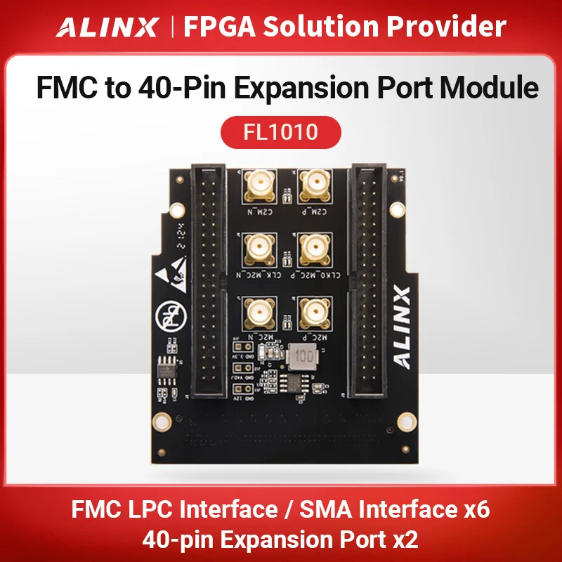 

40-контактный разъем расширения LPC FMC Дочерняя плата FL1010