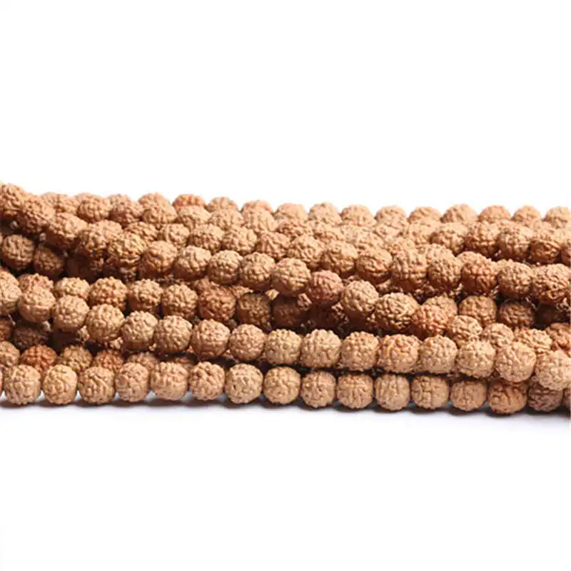 10Strands Real Natural Rudraksha Bodhi Beads 4mm 5mm 6mm 7mm 8mm TSB0530