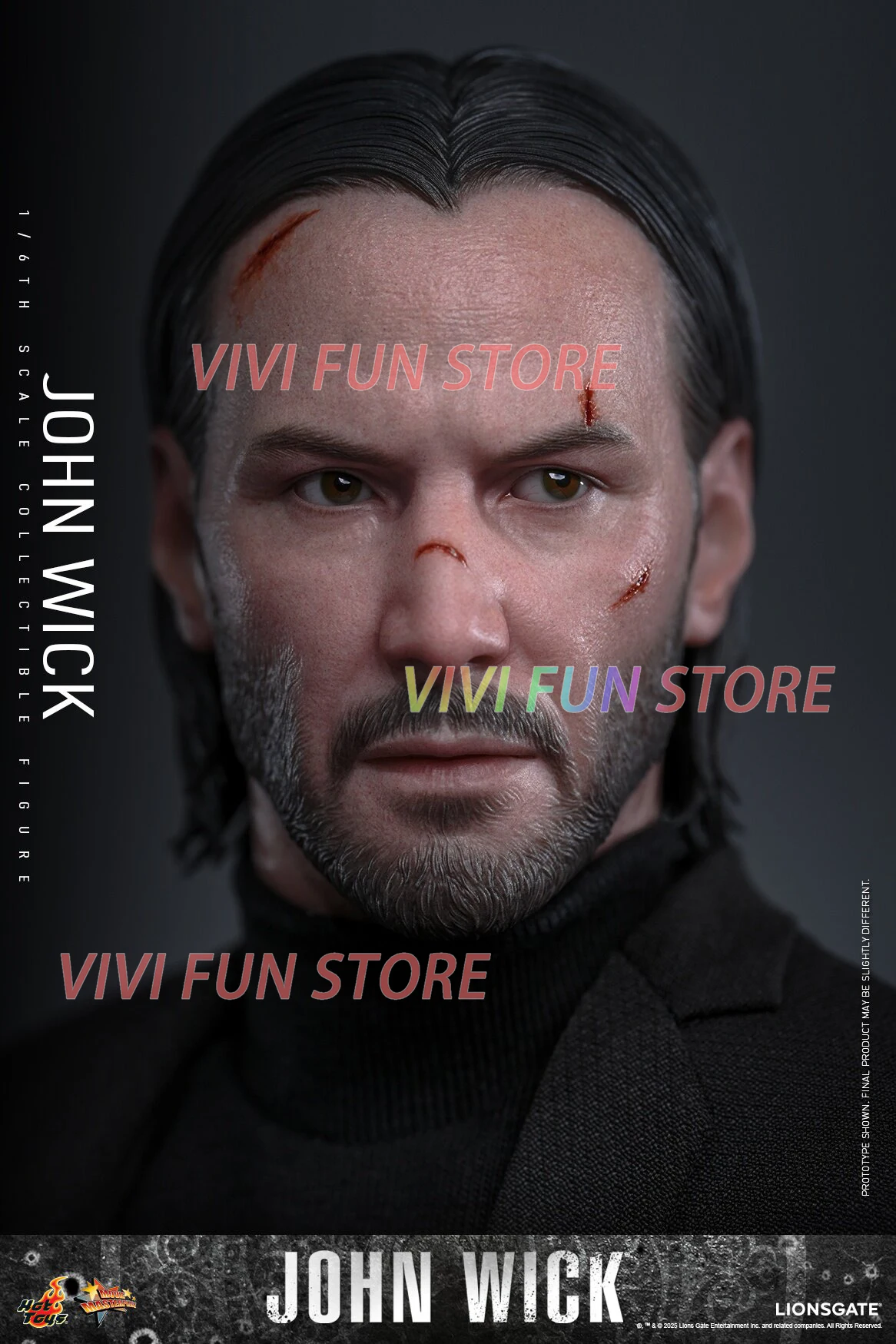 In Stock Original HT MMS832/833AE John Wick Movability Model Toys HOT TOYS Concept Art Series 1/6TH SCALE COLLECTIBLE FIGURE - view 5