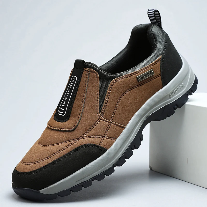 Nuove Scarpe da Uomo in Pelle, Mocassini di Lusso, Scarpe Casual da Uomo alla Moda, Scarpe Leggere da Trekking, Scarpe Traspiranti da Uomo, Scarpe Bas