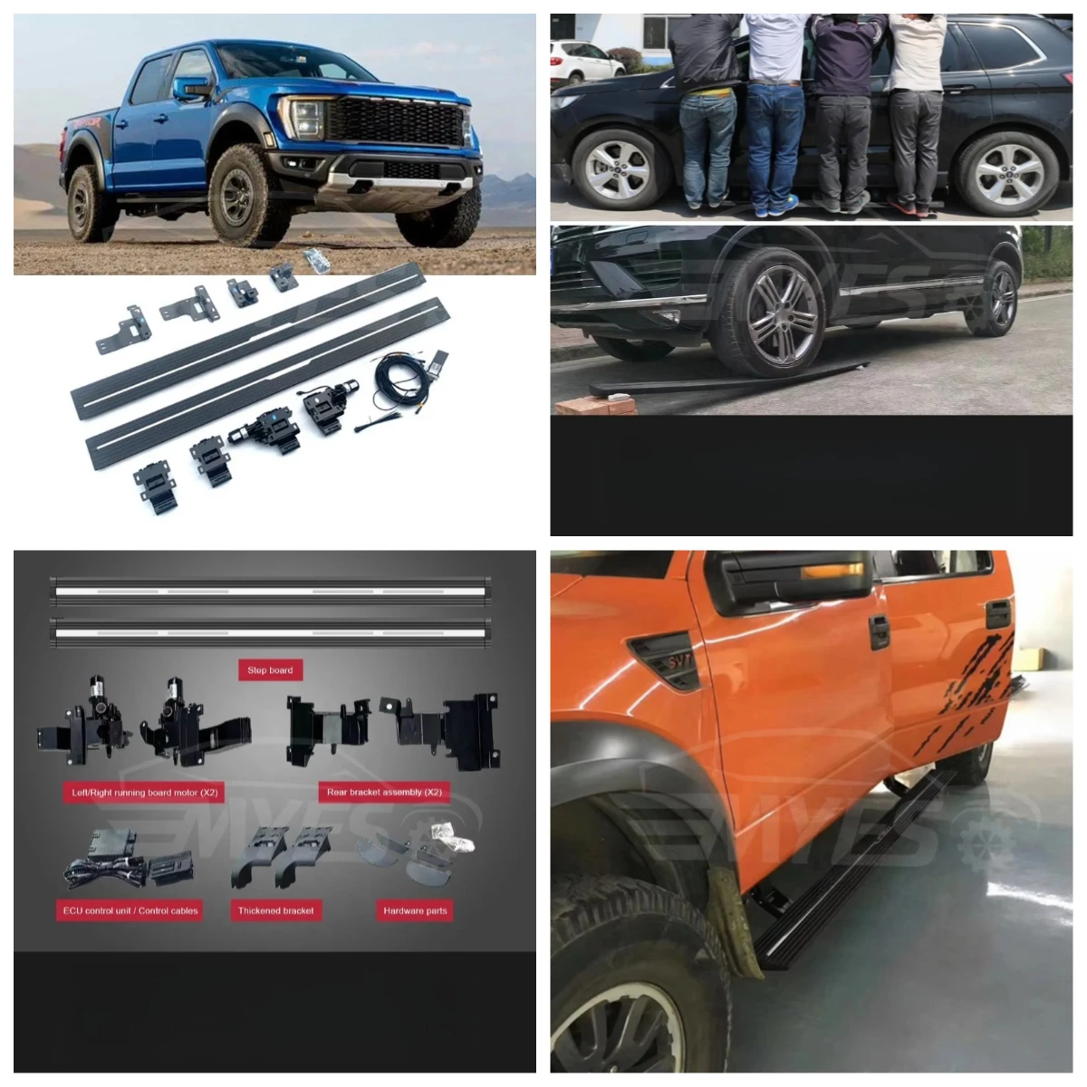 

Stlf 4x4 Pick-up Ectended Cab Truck Accessories Powered Running Board Electric Side Step For F150 Ranger 2008-2021