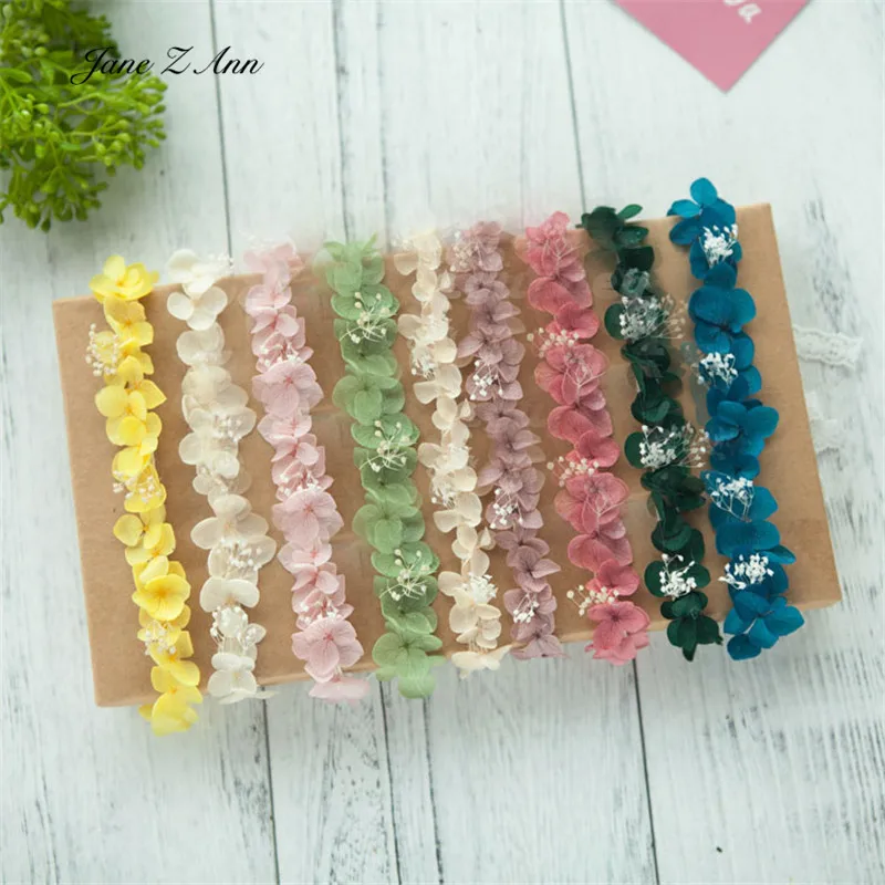 Children photography headwear headband props newborn 0-3 year baby immortal flower studio props flower may fall