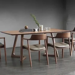 Italië Staat Eettafel Houten Luxe Design Moderne Eettafel Wonen Waterdicht Nordic Mesa De Comedor Keukenmeubilair