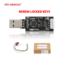 Car Key Eraser v1.5 Key Cleaner Tool Used to Unlock Remotes Renew Locked Keys Actually Erase Memory for PCF7941 PCF7952 PCF7953
