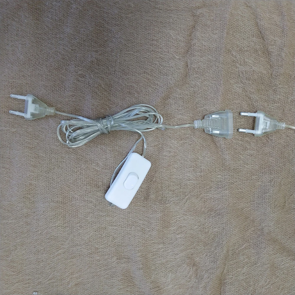 Only 3m extension cable for Christmas lights