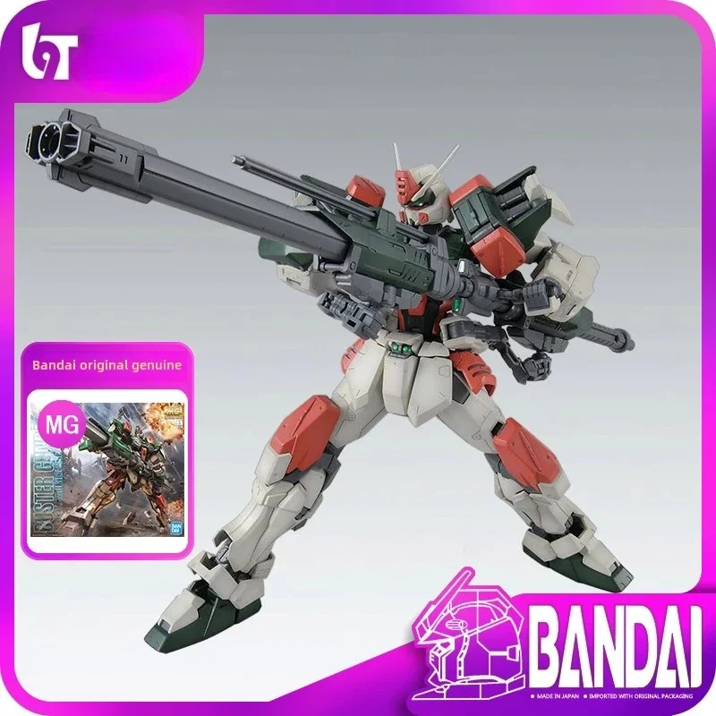 

In Stock Bandai Anime MG 1/100 6616 GAT-X103 Buster SEED MOBILE SUIT Assembly Plastic Model Kit Action Toys Figures Gift