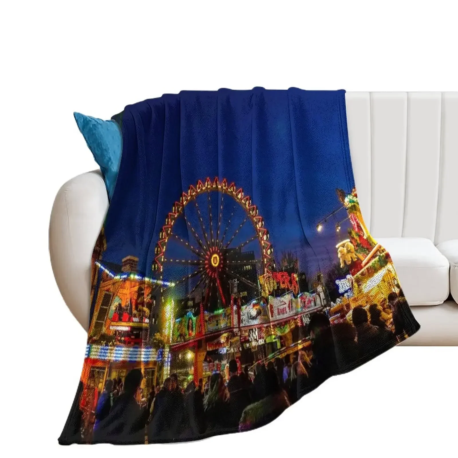 Fun Fair Throw Blanket Moving funny gift Blankets