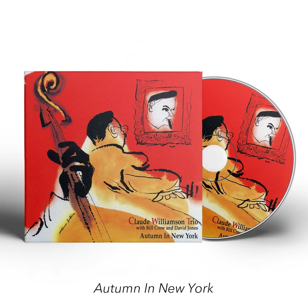 

Джазовое пианино Claude Williamson Музыкальный компакт-диск Осень в Нью-Йорке Альбом Линейный двигатель Музыкальная запись Косплей Walkman Car Soundtracks Box