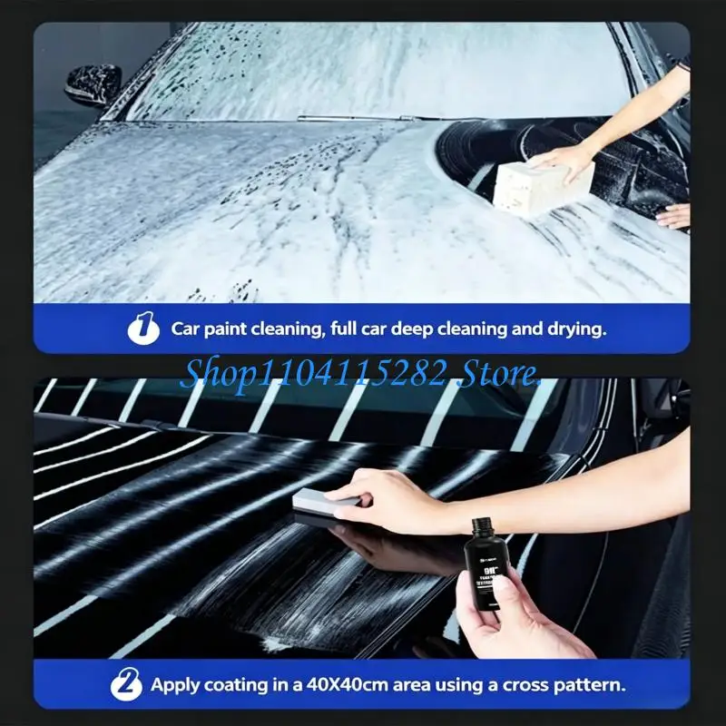 

Professional 50Ml Ceramic Liquid Coating With High Gloss Finish Protects Car Paint From Oxidation And Minors Scratches